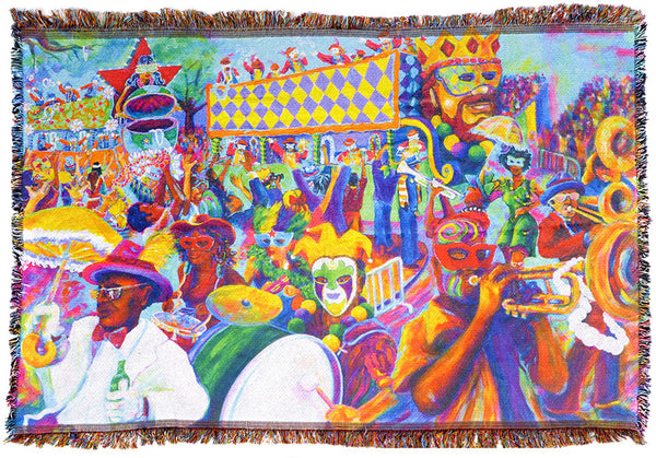 All On A Mardi Gras Day - Blanket